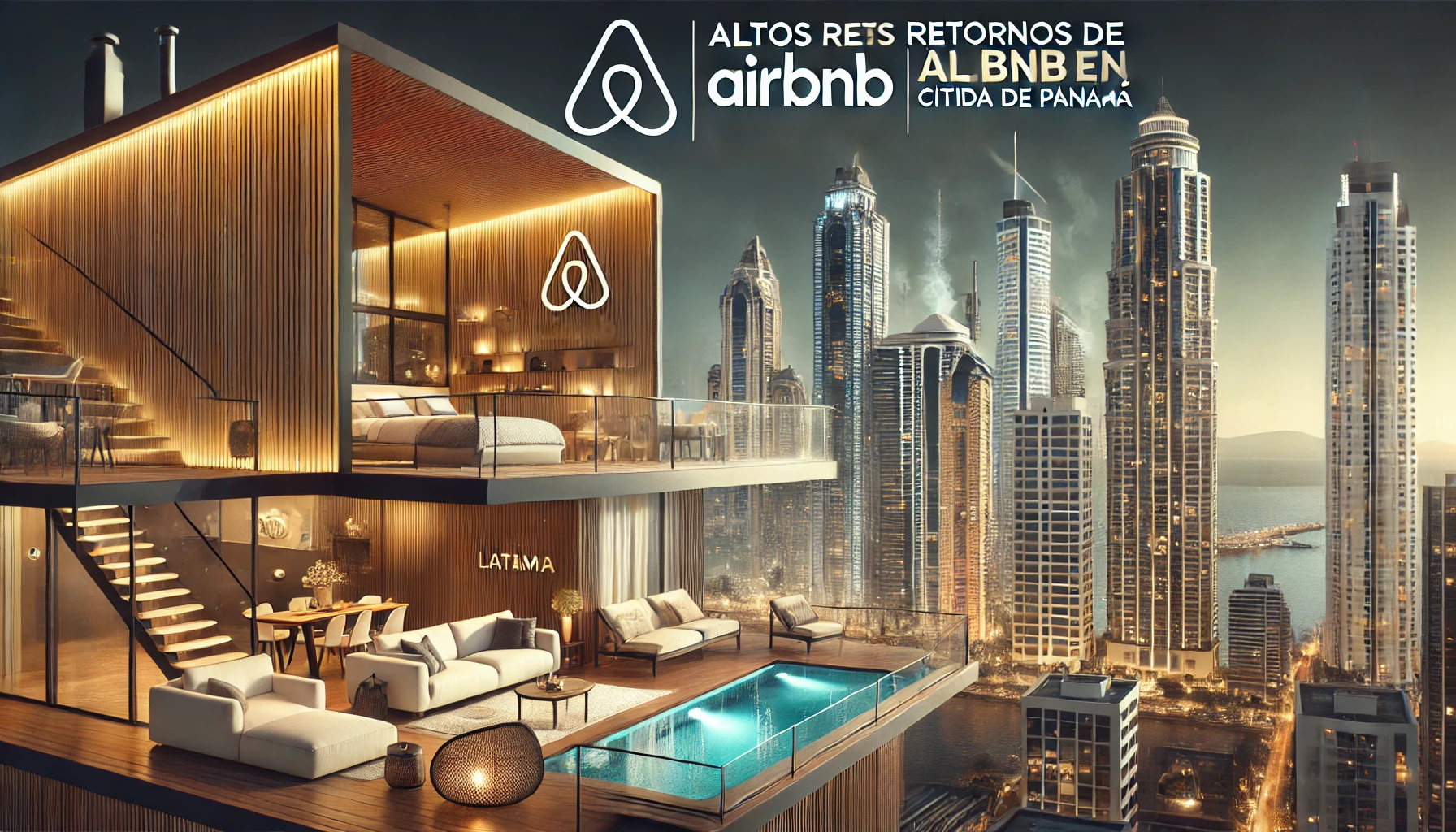 Altos retornos de alquilar Airbnb en Ciudad de Panamá