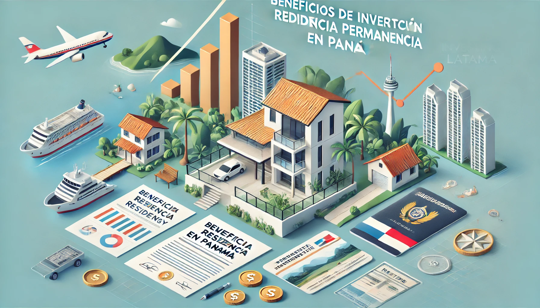 Beneficios de inversión en residencia permanente en Panamá